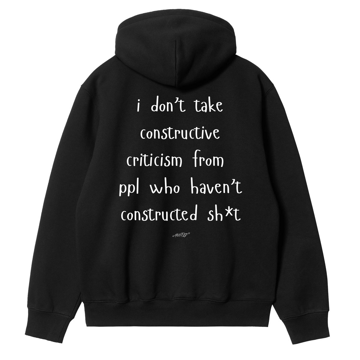 Criticism Hoodie