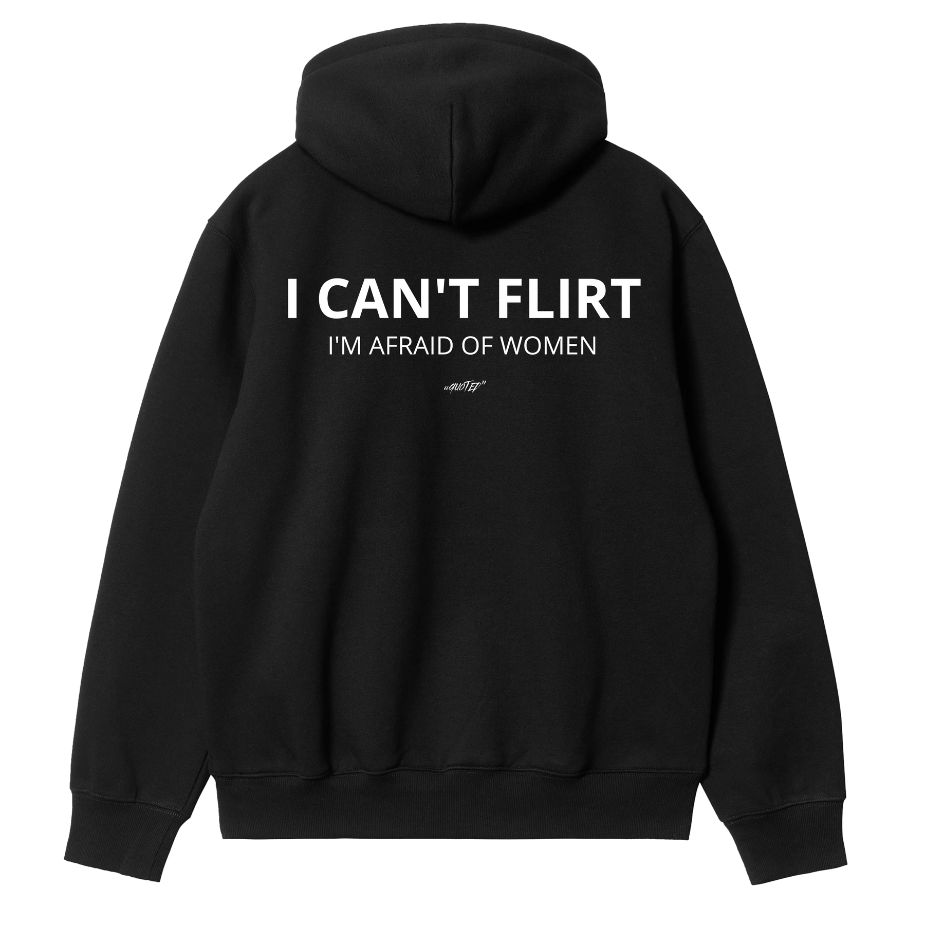 I Can't Flirt Hoodie