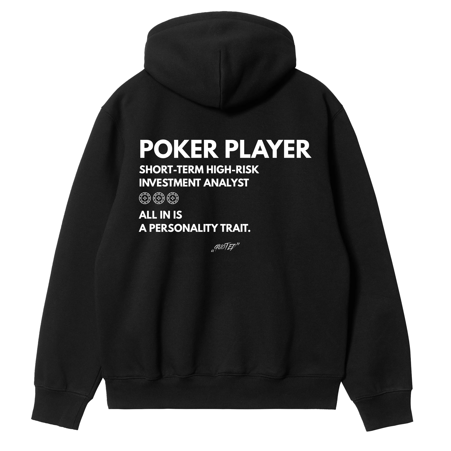 Poker Player Hoodie