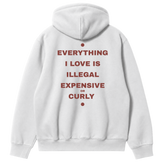 Everything I Love - Curly Hoodie