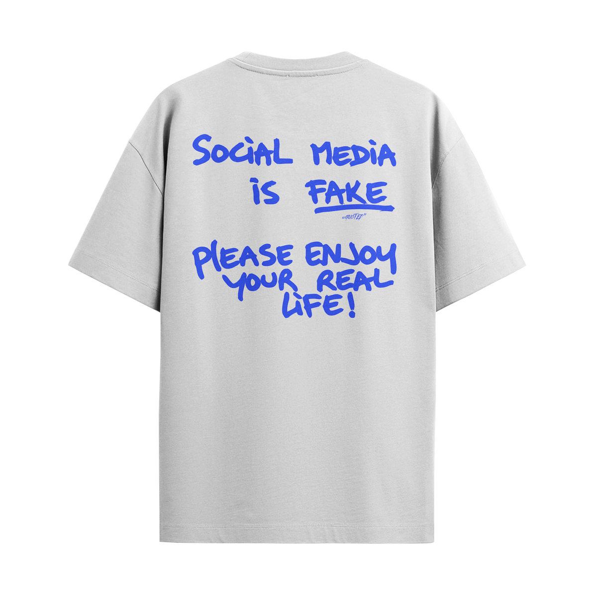 Social Media Is Fake