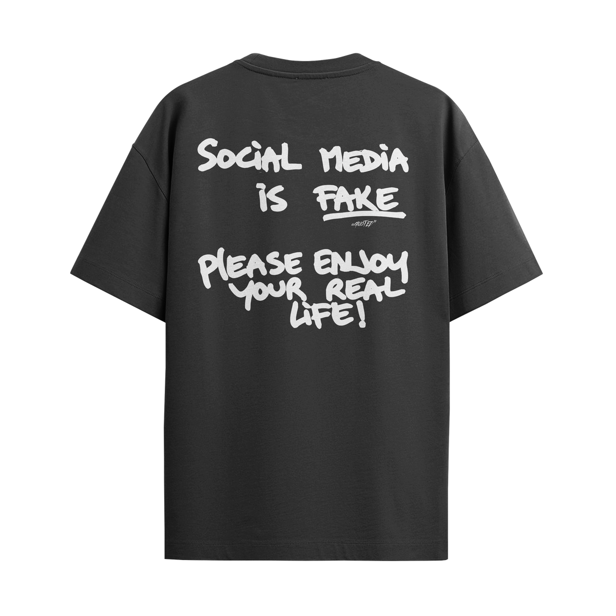 Social Media Is Fake