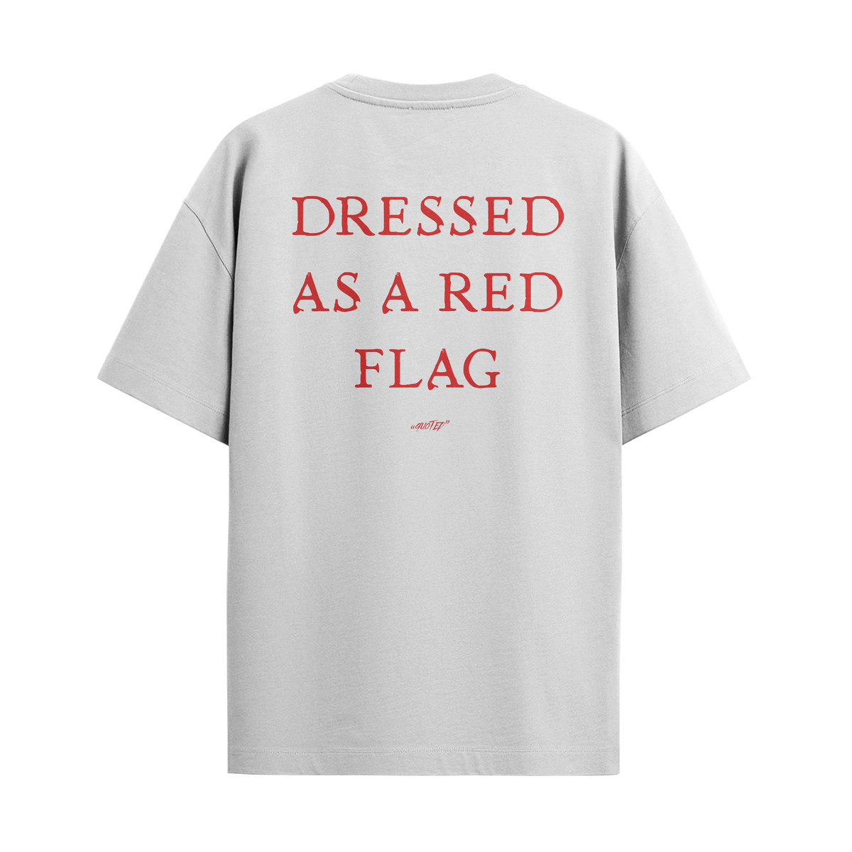 Dressed as a Red Flag