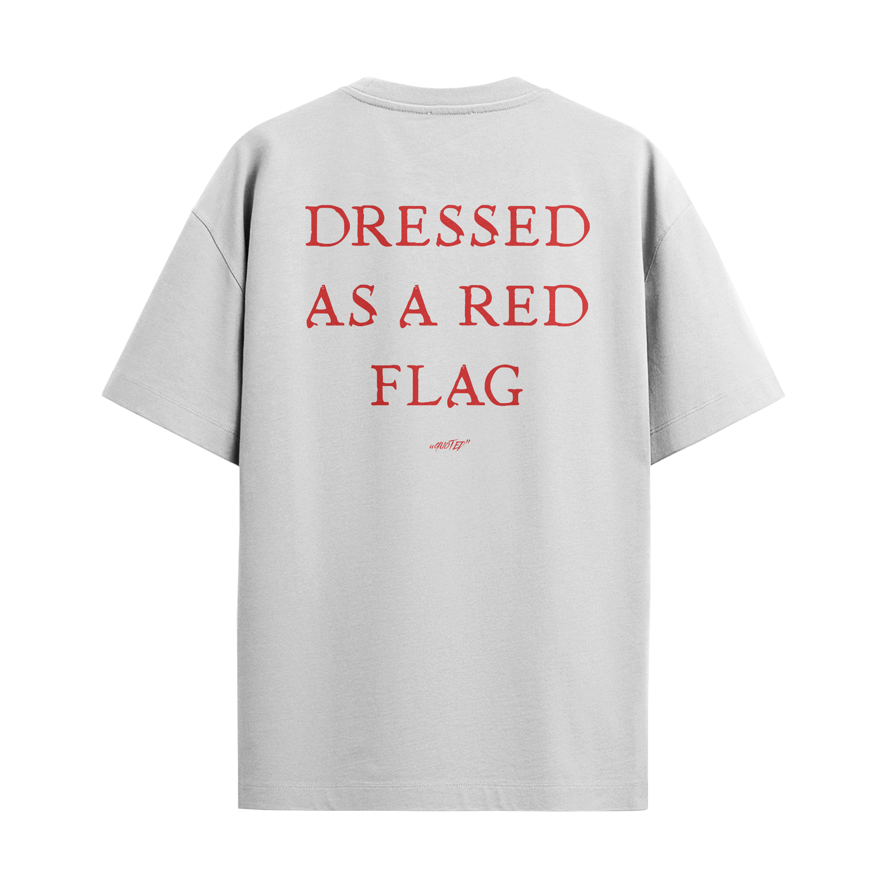 Dressed as a Red Flag