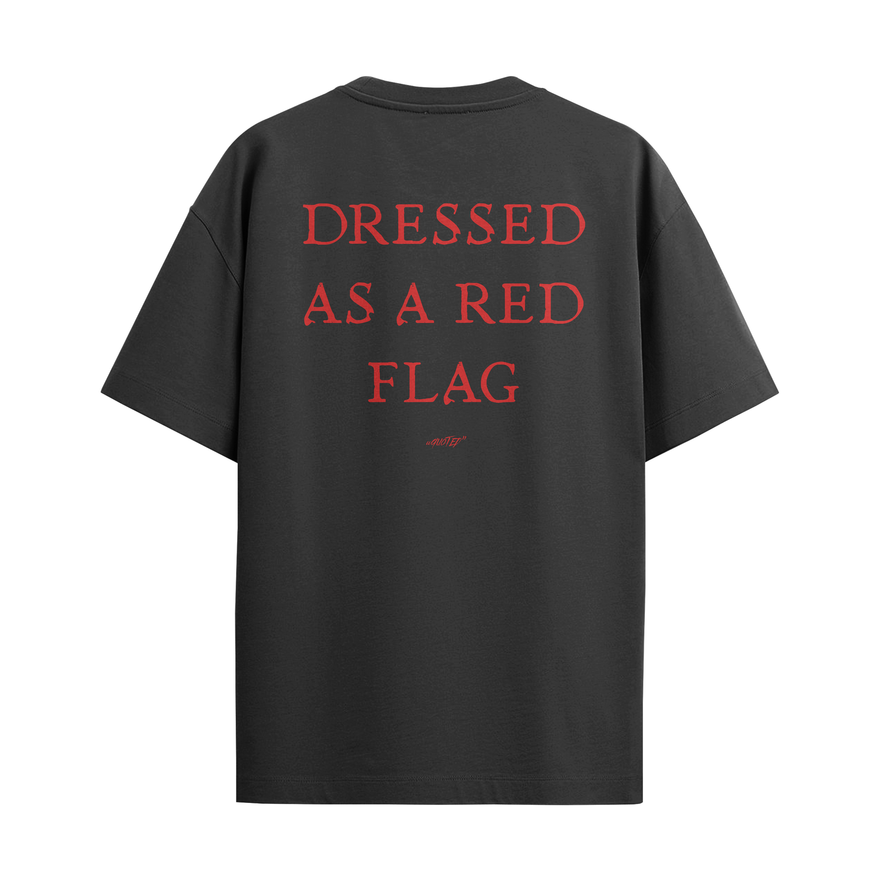 Dressed as a Red Flag