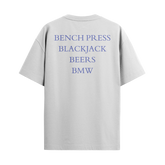 Bench Press, Blackjack, Beers & BMW