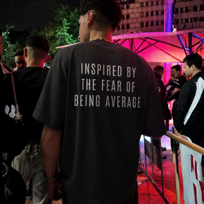 Inspired By The Fear Of Being Average