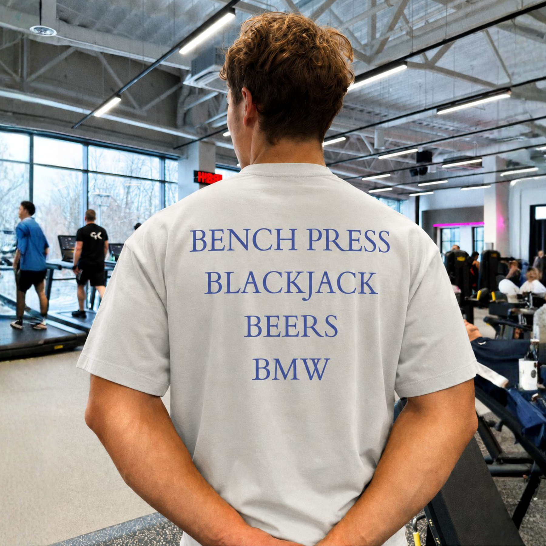 Bench Press, Blackjack, Beers & BMW